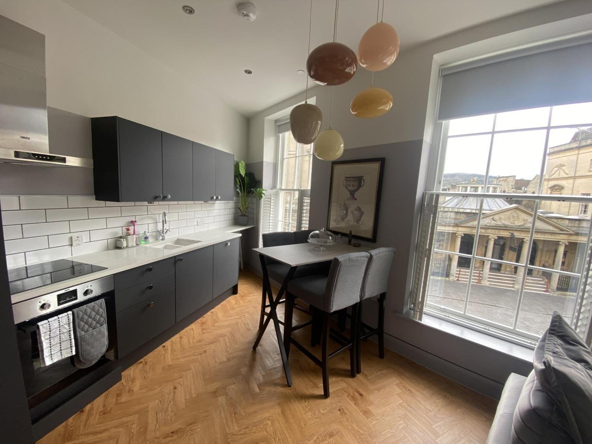 Roman Bath View, Bath Keys Quarto foto