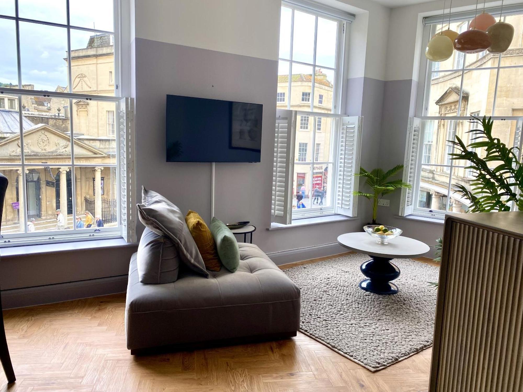 Roman Bath View, Bath Keys Quarto foto